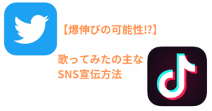 【爆伸びの可能性⁉】今の時代に合った歌ってみたの主なSNS宣伝方法　